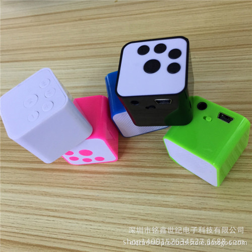 Quality mini speaker no memory no screen mp3 player